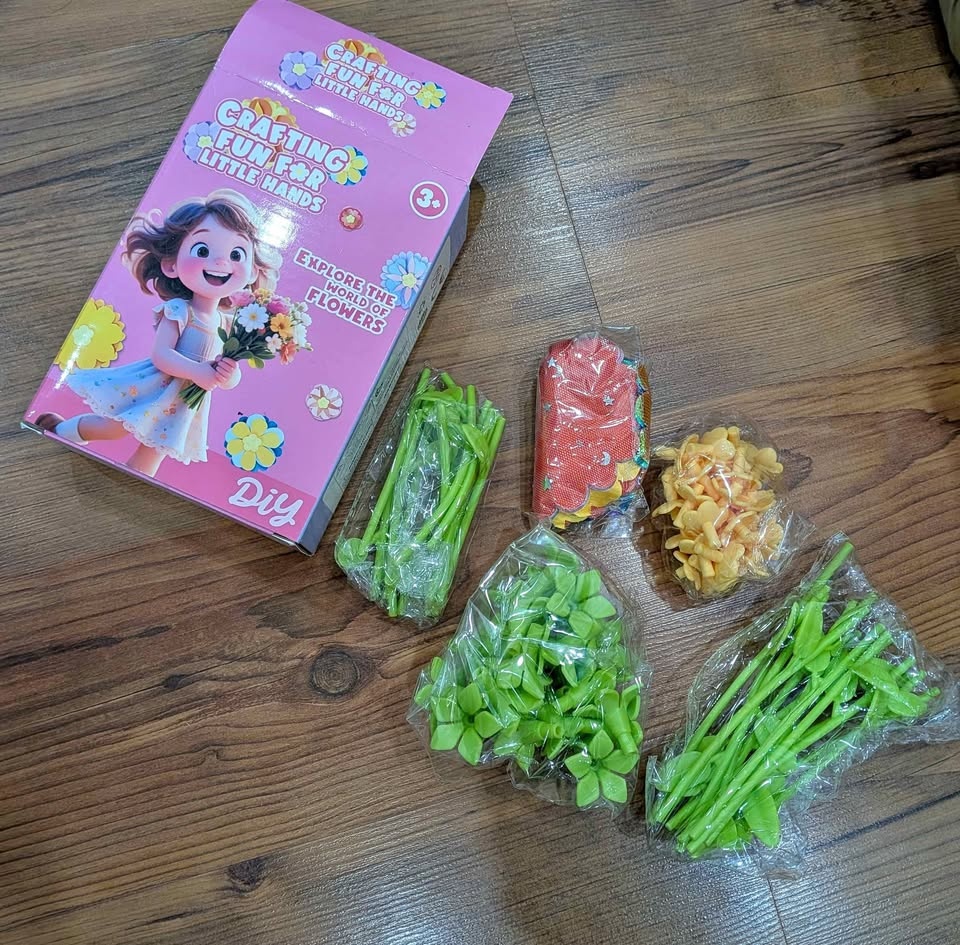 Brand New DIY Flower Making Craft Kit for Kids