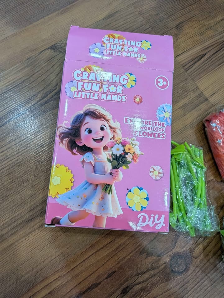 Brand New DIY Flower Making Craft Kit for Kids - photo 2