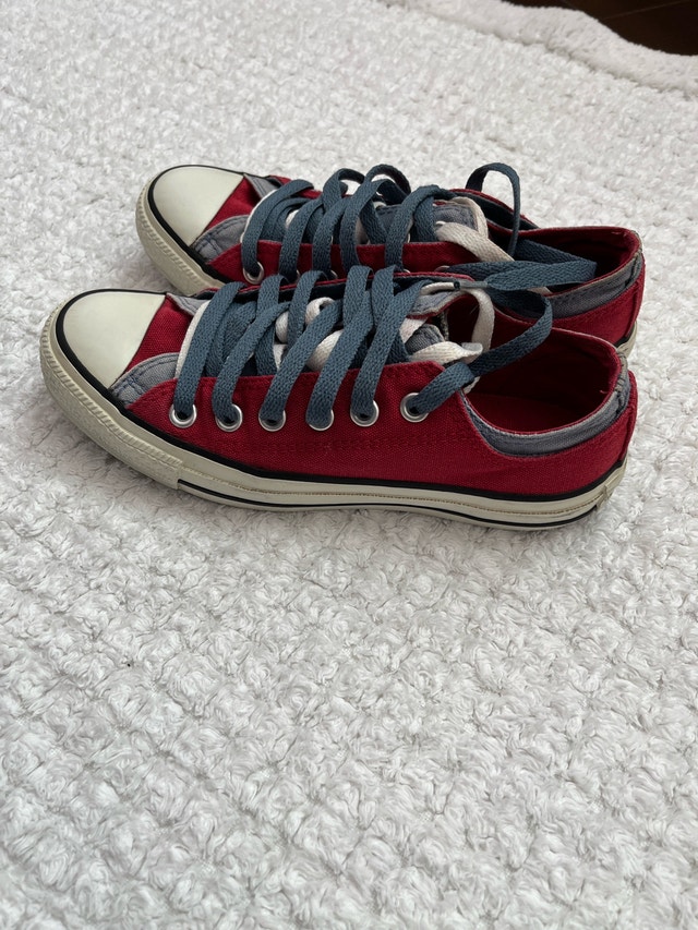 Women's Size 6.5 Converse All-Star Red Low-Tops - photo 2