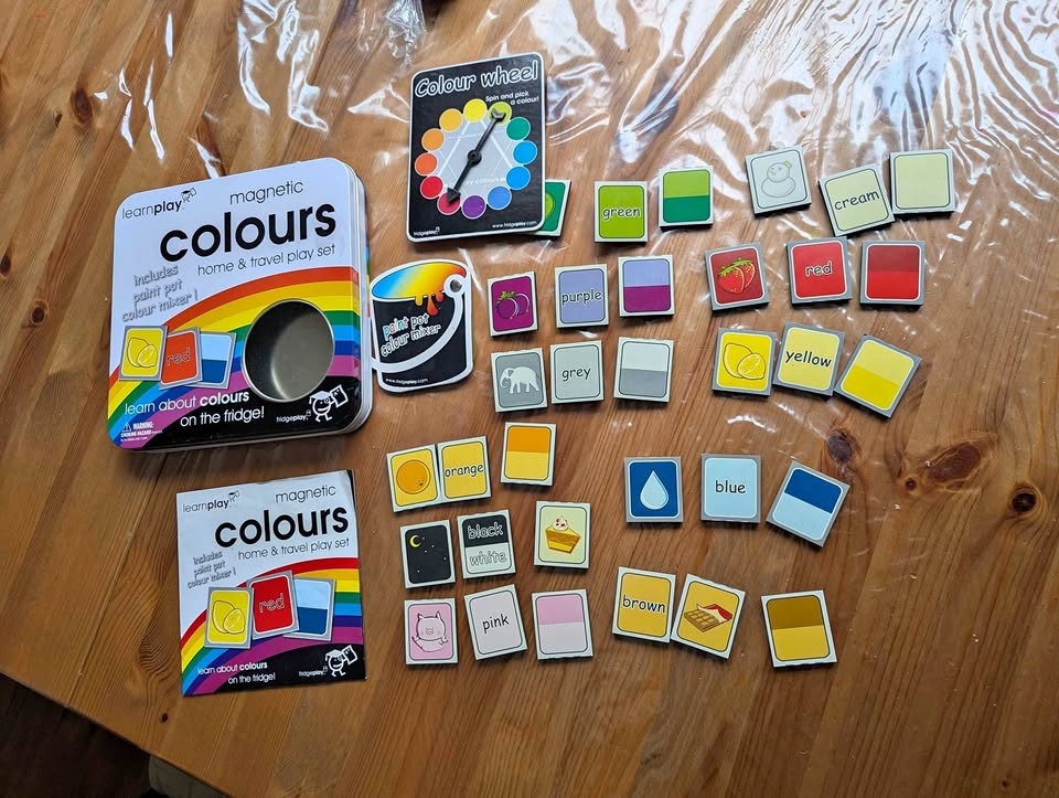 Magnetic COLORS Home and Travel Play Set for Toddlers