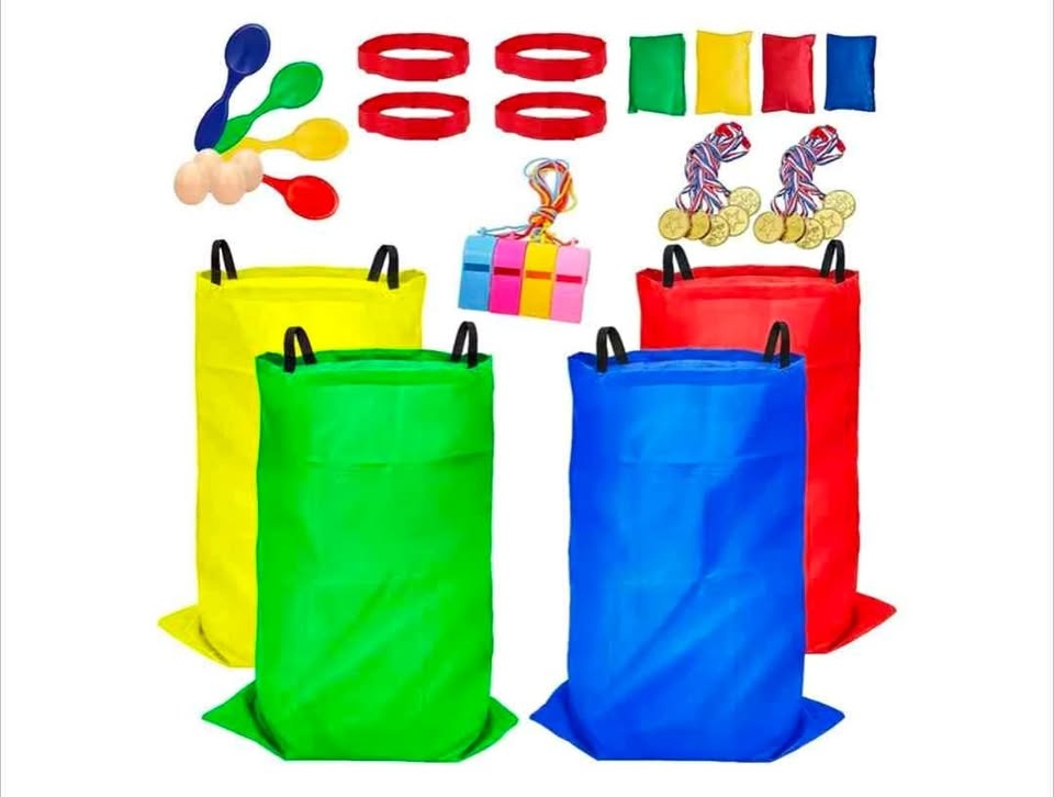 32 Pcs Outdoor Games Kit for Kids and Adults