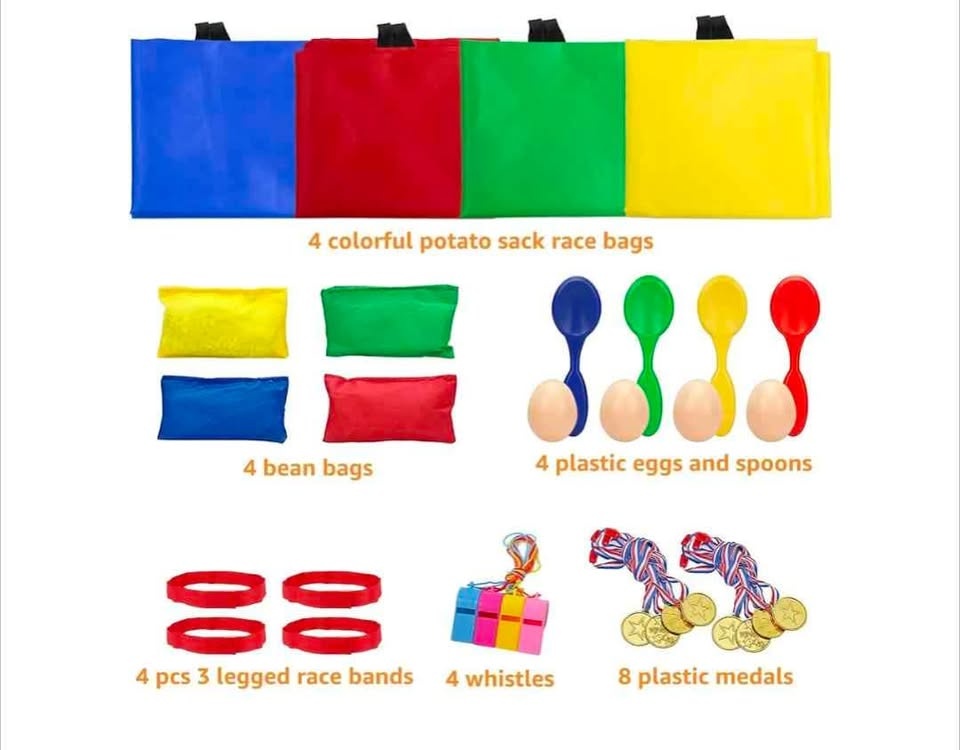 32 Pcs Outdoor Games Kit for Kids and Adults - photo 2