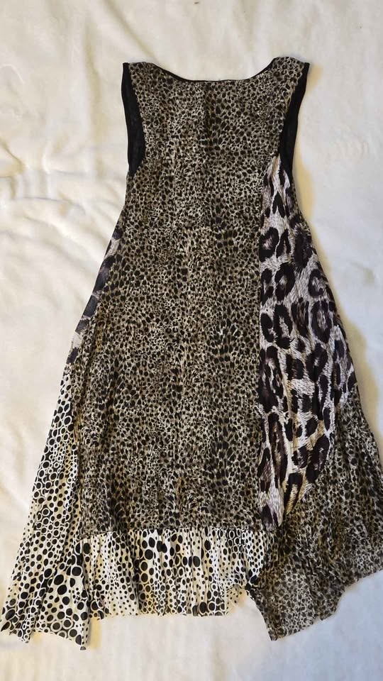 Papillon Leopard Print Tunic Top Size S - photo 2