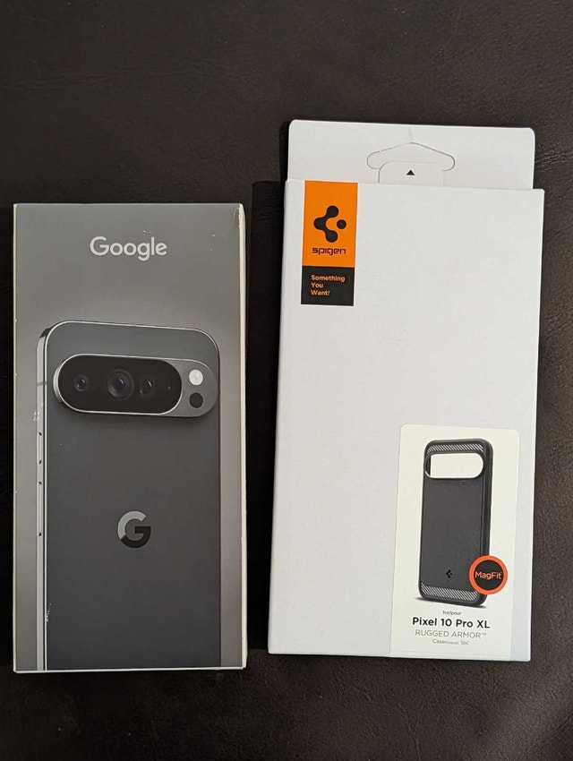 Google Pixel 10 Pro XL 256GB Obsidian + 2yr Warranty & Case