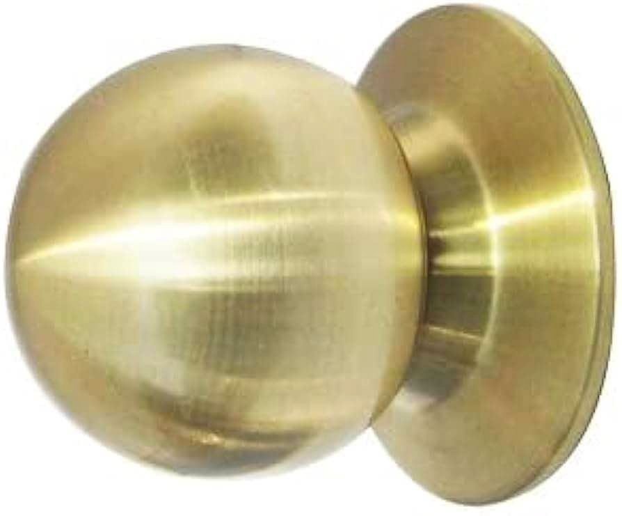 Gold Door Knobs - 6 Available
