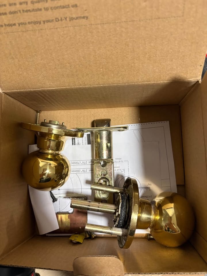 Gold Door Knobs - 6 Available - photo 3