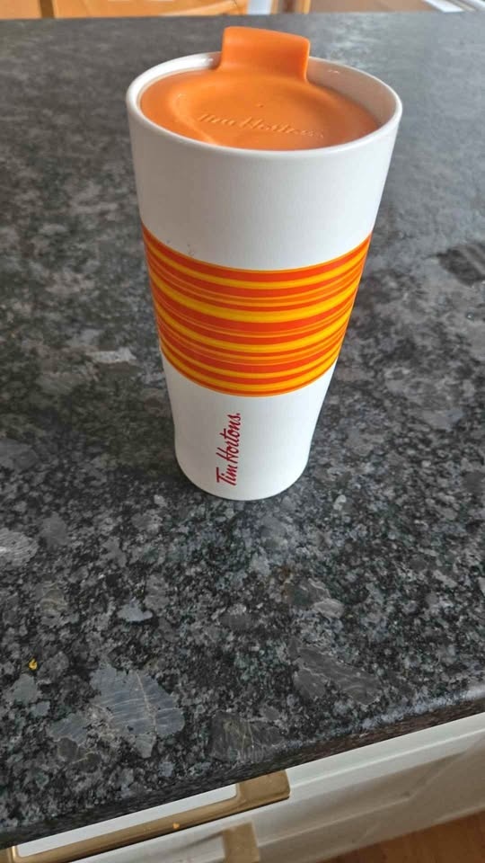 Tim Hortons Ceramic Travel Mug