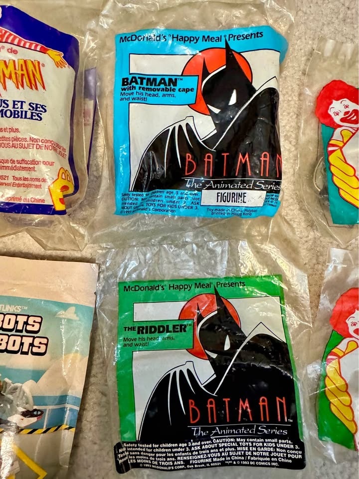 10 Retro Happy Meal Toys - McDonalds, Wendy's