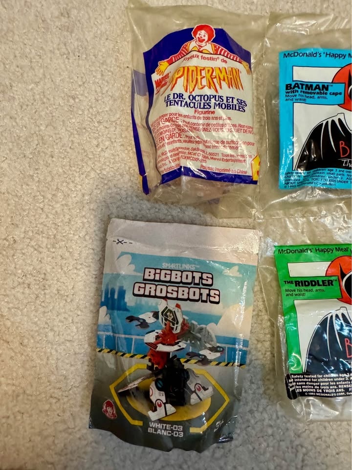 10 Retro Happy Meal Toys - McDonalds, Wendy's - photo 2