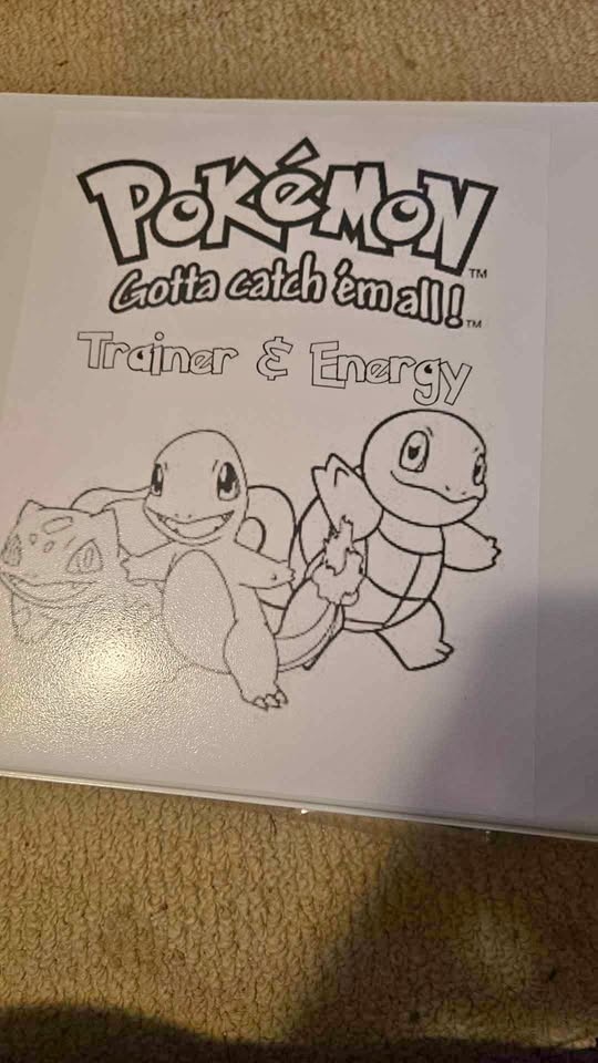 Pokemon Trainer and energy cards