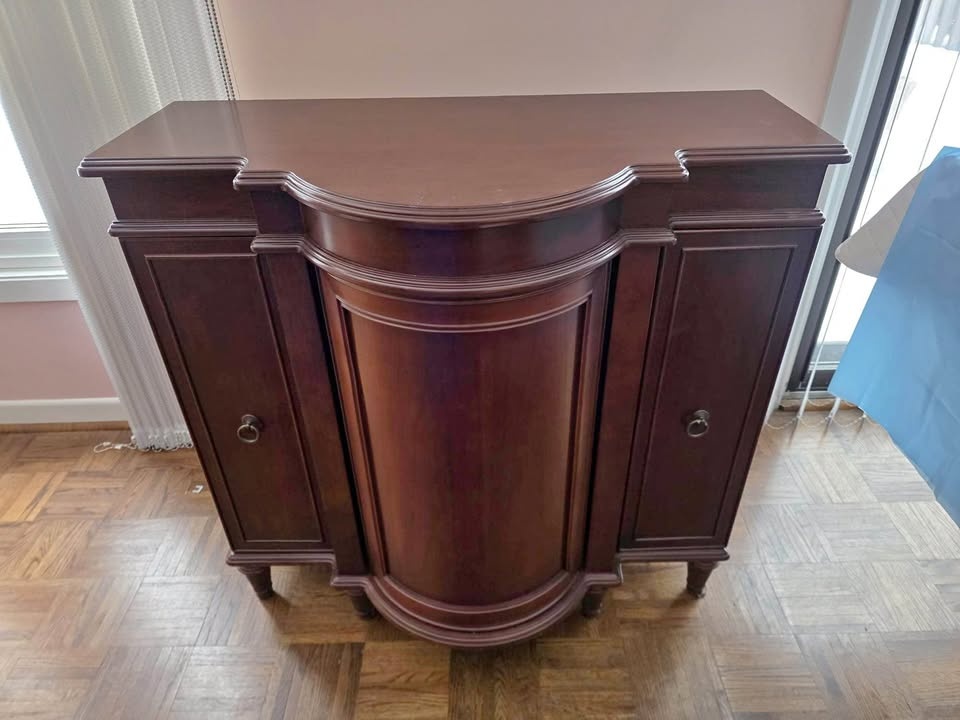 Bombay Company Bar Cabinet – Solid Wood