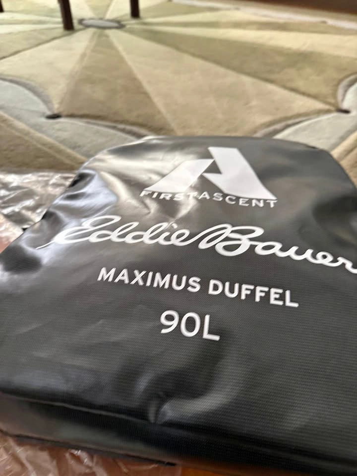 Eddie Bauer First Ascent Maximus 90L Duffel Bag