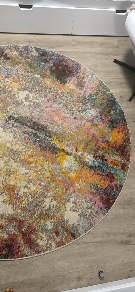 Multicolor Round Rug - photo 4