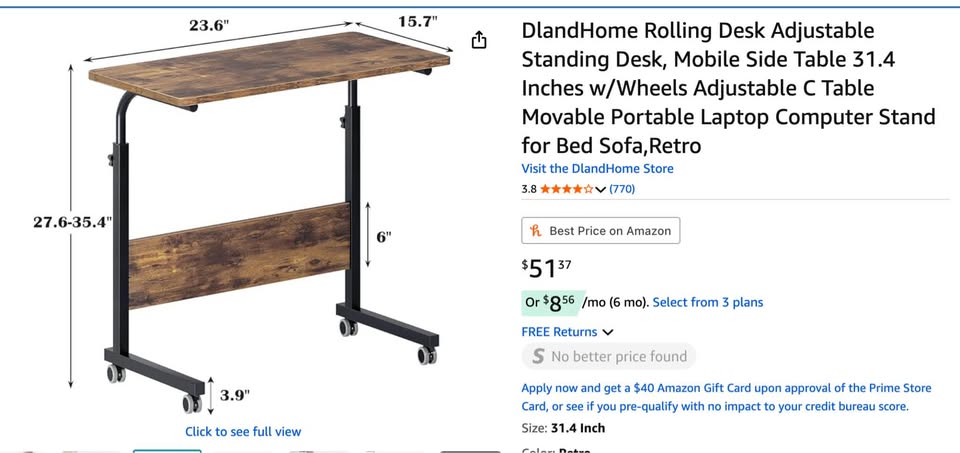 Adjustable Standing Desk