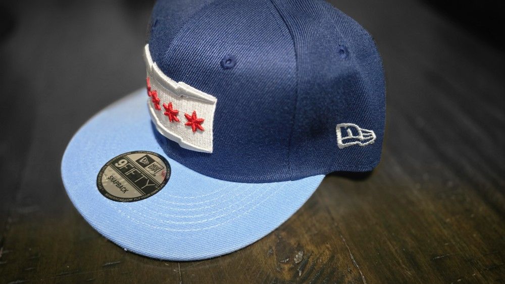 Chicago Flag Cubs Snapback Hat
