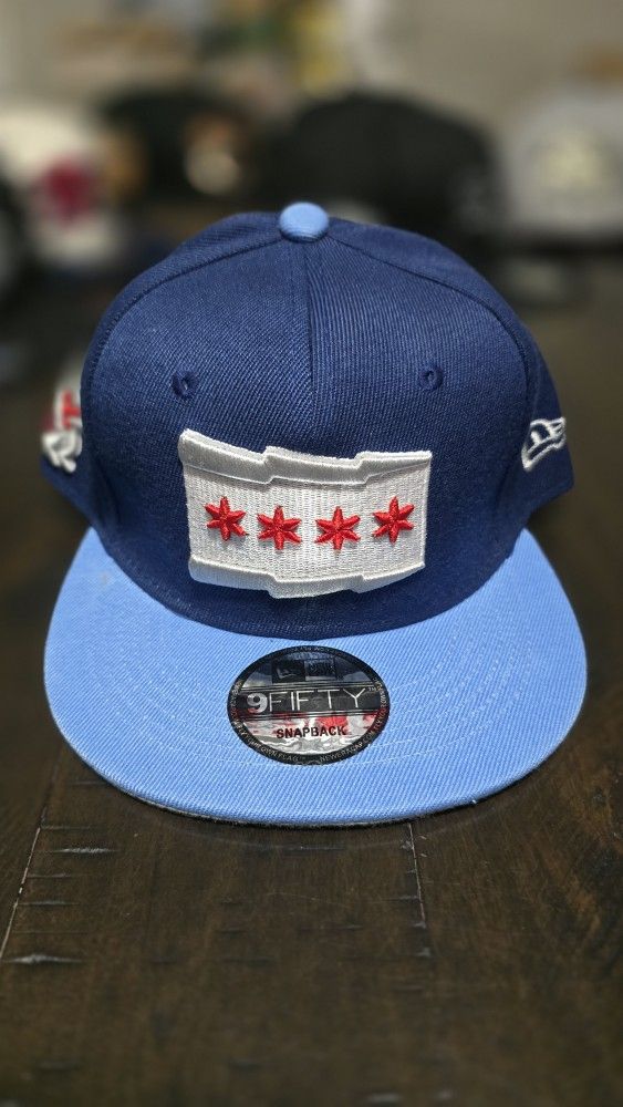 Chicago Flag Cubs Snapback Hat - photo 2