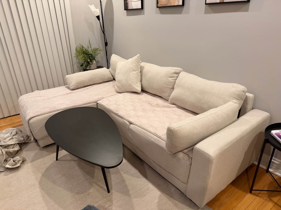 Sectional Couch with Table and Accessories - Move Out Sale - photo 2