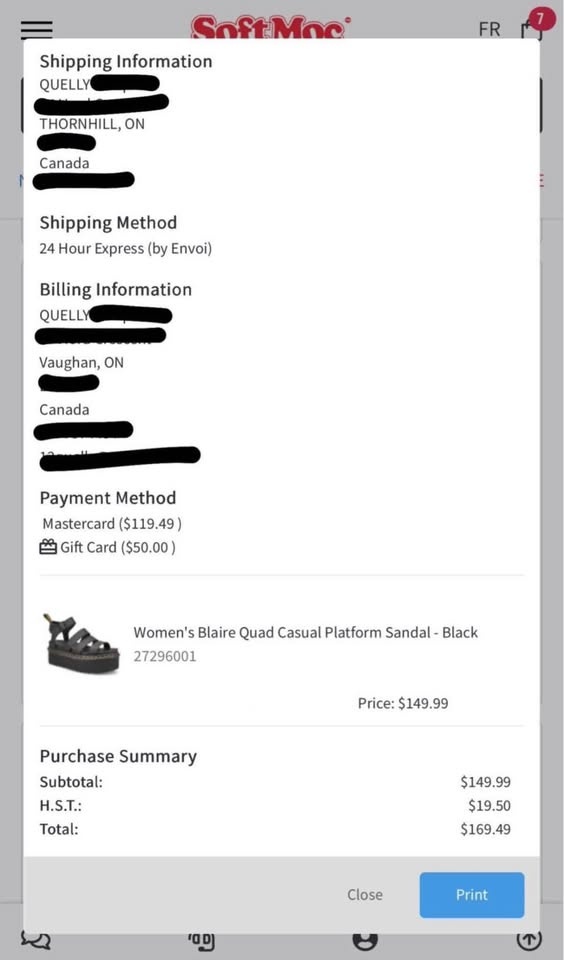 Dr Martens Blaire Quad Platform Sandals Black Size 8 - photo 5