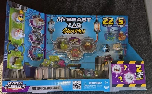 Mr Beast Lab Swarms Fusion Chaos Pack Toys
