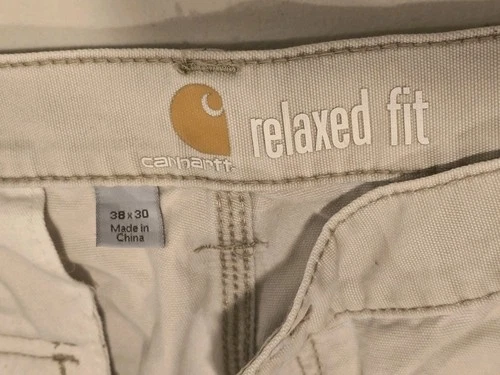 Carhartt Cargo Pants 38x30 Rugged Relaxed Fit Workwear - photo 3
