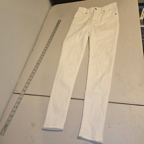 Levis Mile High Super Skinny Jeans 24 Womens White Denim