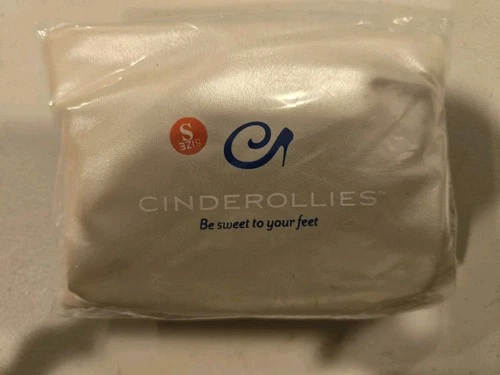 Cinderollies Metallic Gold Ballet Flats Bridal Size 5.5 -6.5