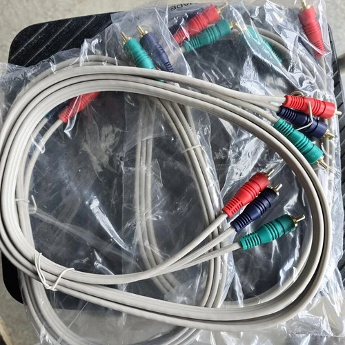 6ft RCA Composite Cables - 3 Sets New