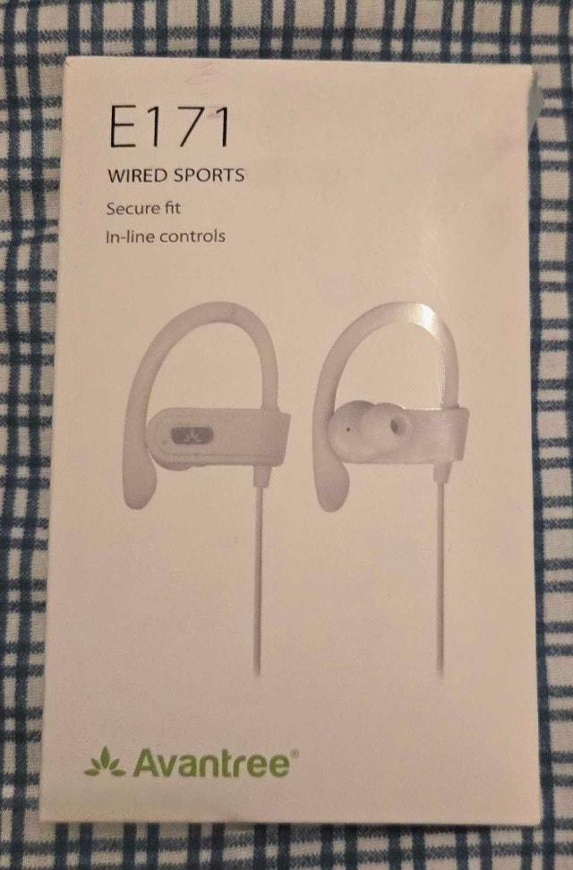 NEW in Box, White, Earphones (Never Worn)