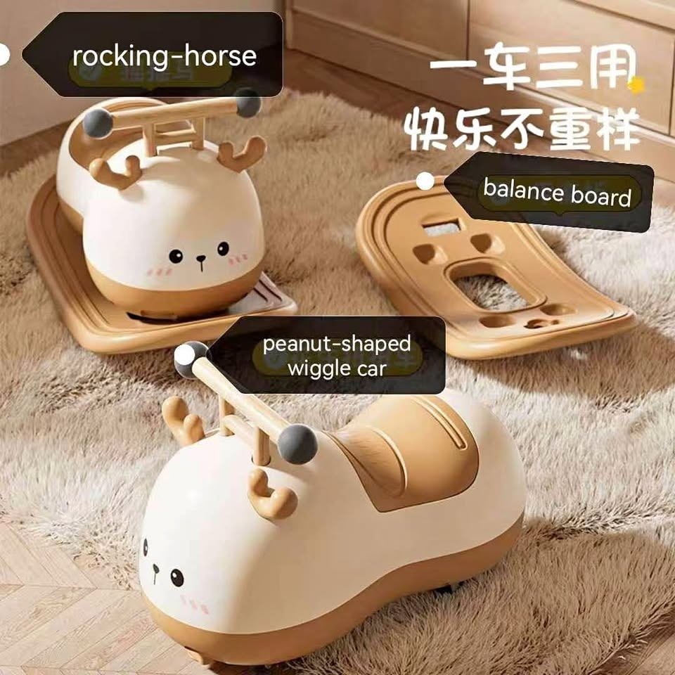 Brand new 3-in-1 Ride On Toy for Toddlers & Kids