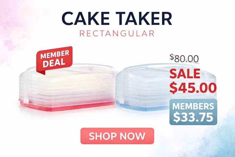 Cake Taker | Rectangular