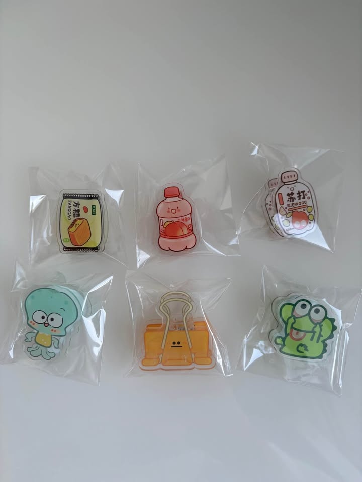 Cute acrylic bag clip - photo 5