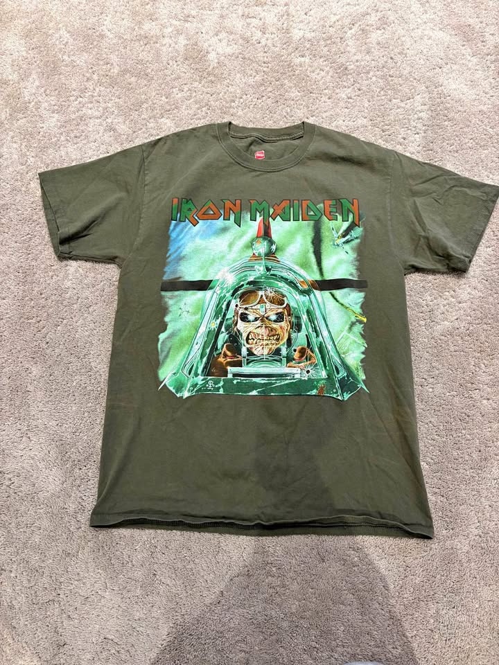 Iron Maiden Legacy of the Beast World Tour 2019 T-Shirt (Medium)