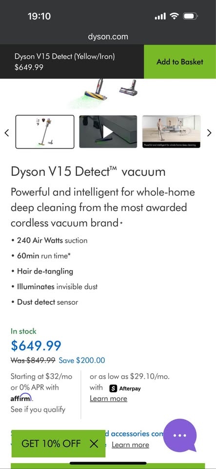 Dyson V15 Detect Cordless Vacuum - photo 2