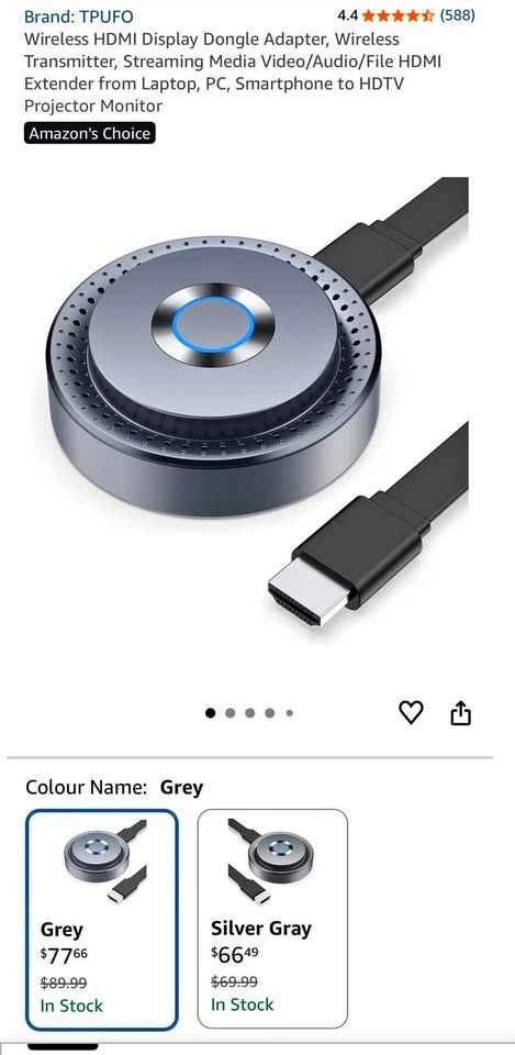 New Wireless HDMI Display Dongle Adapter
