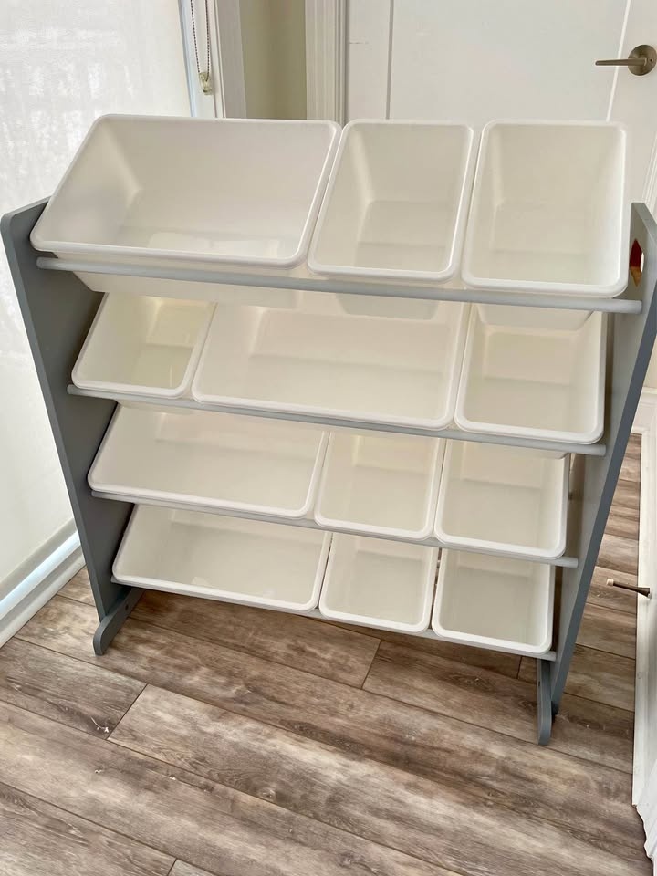 Toy Organizer White/Grey