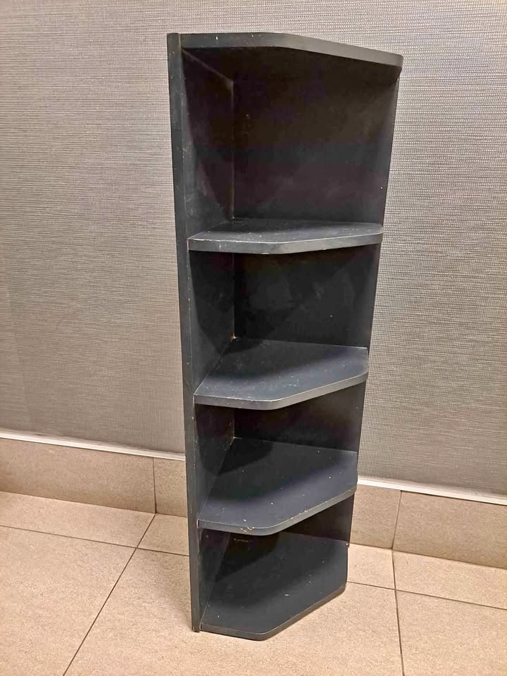 Black Corner Shelf