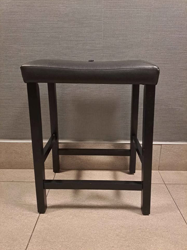 Black Counter Stool - photo 2