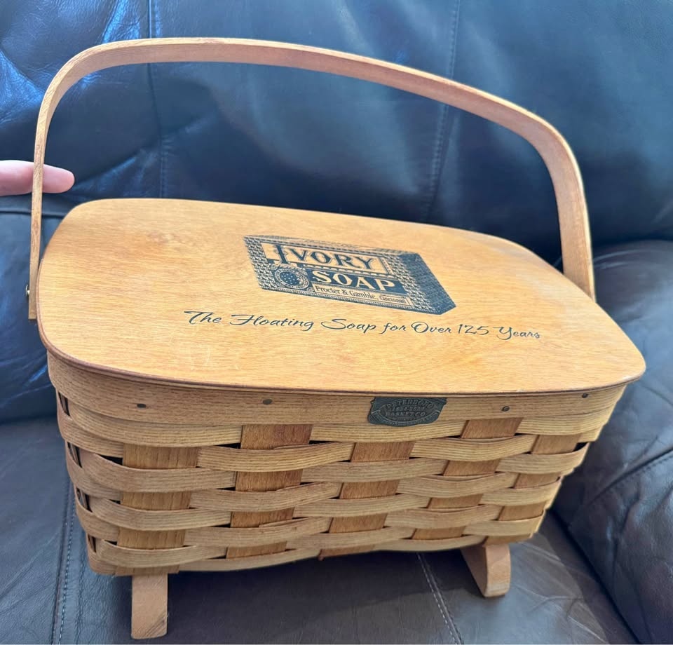 VTG 2004 P&G Ivory Soap 125th Anniversary Basket