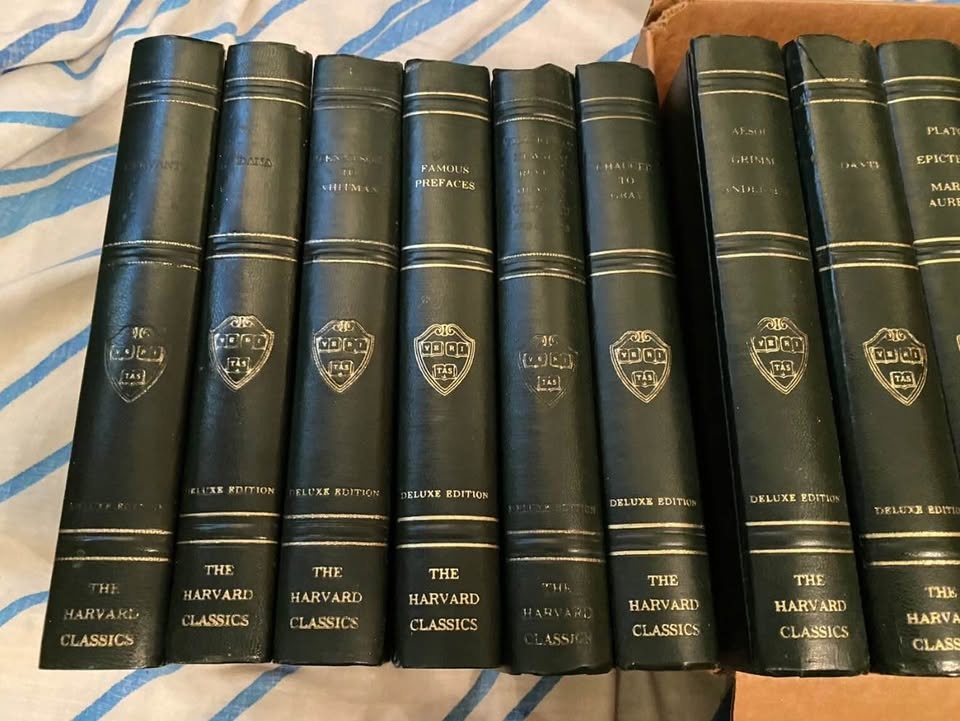 Lot Set 19 Harvard Classics Veritas Deluxe Registered Edition 19 - photo 2