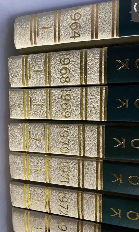 13 Vintage World Year Book Encyclopedia Set 1964-1978 - photo 2
