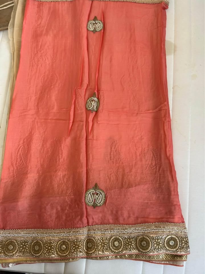Traditional beautiful Saree with heavy border - photo 3