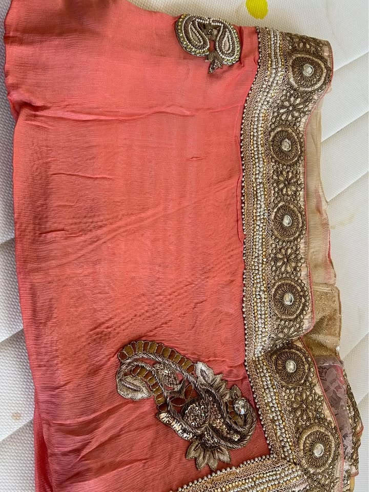Traditional beautiful Saree with heavy border - photo 5