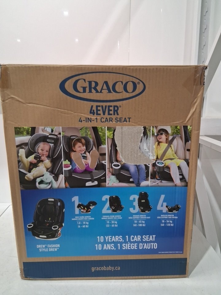Graco 4Ever 4-in-1 Car Seat - Grey/Black - photo 4