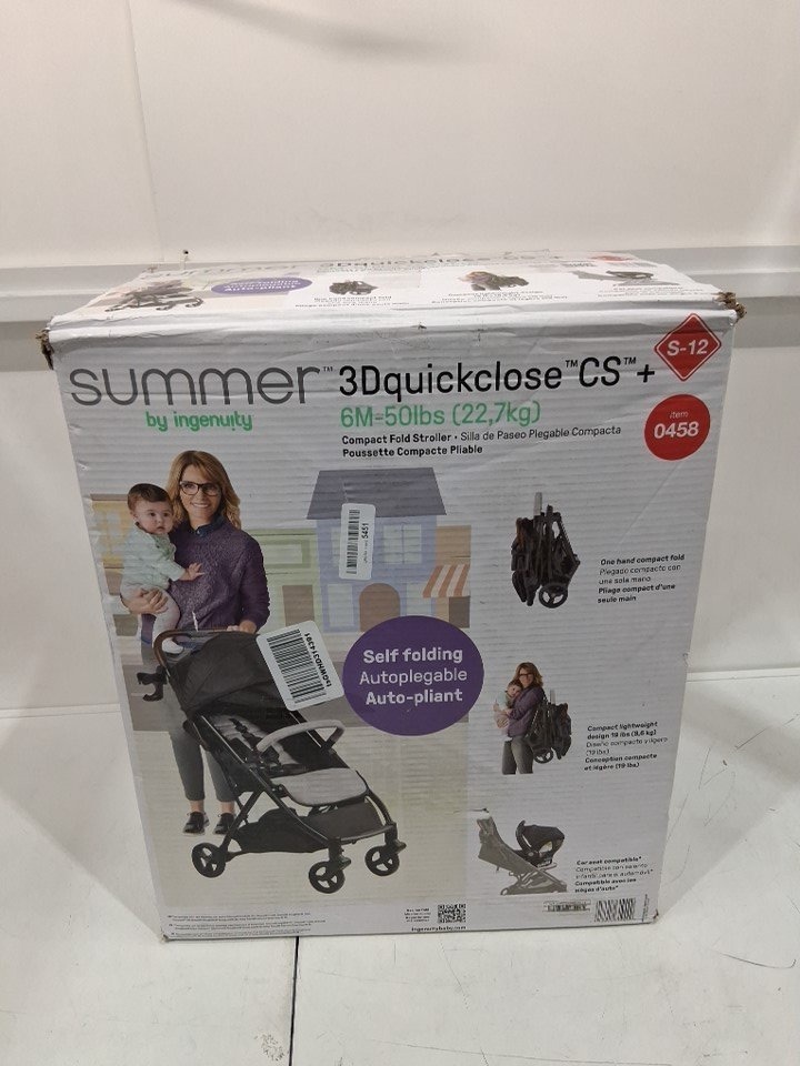 Ingenuity 3Dquickclose Stroller - Lightweight, Compact Fold (6 M - photo 3