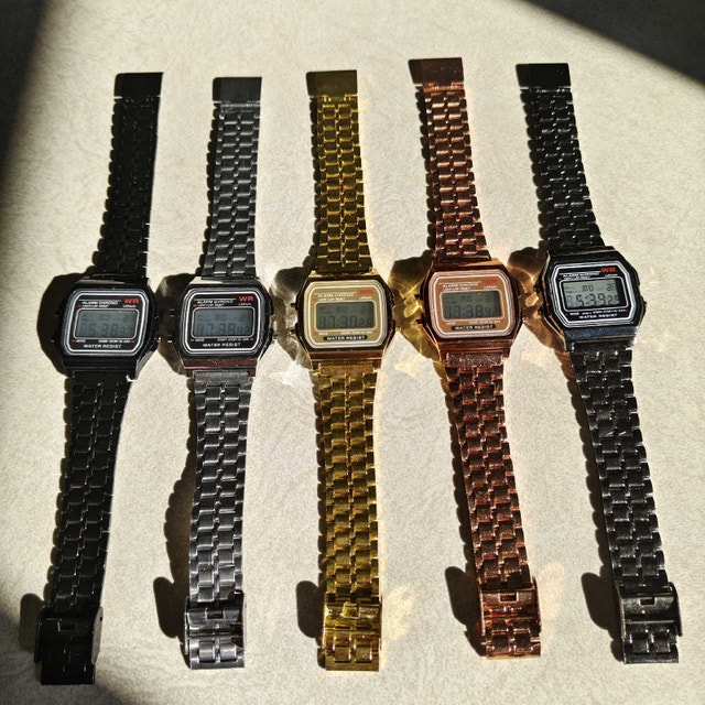 Classic Metal Digital Watch Collection - photo 2