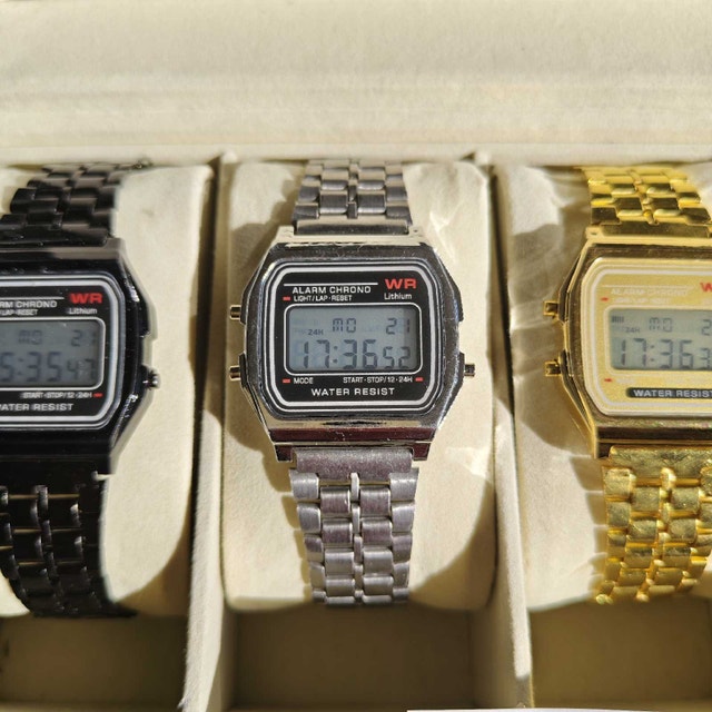 Classic Metal Digital Watch Collection - photo 4
