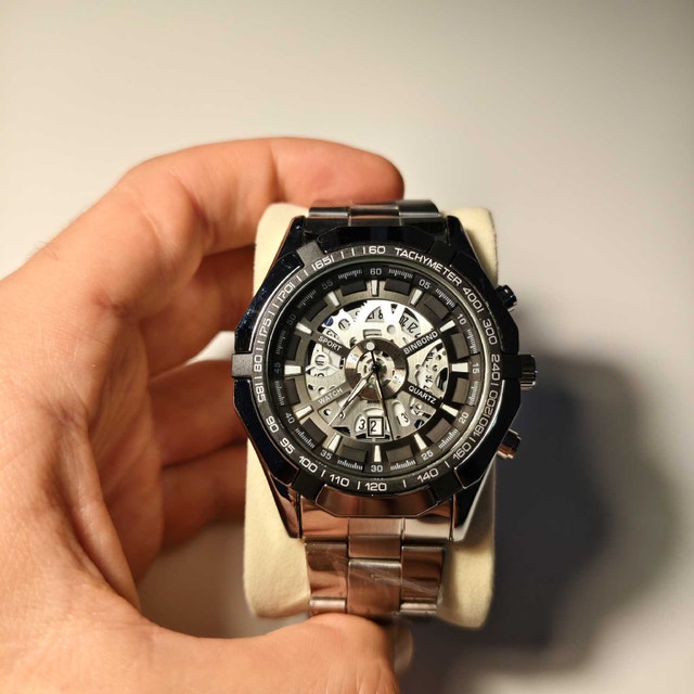 Nice Stylish Full Metal Men's Watch