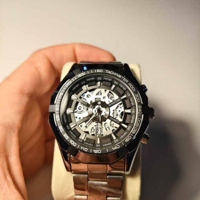 Nice Stylish Full Metal Men's Watch - photo 2
