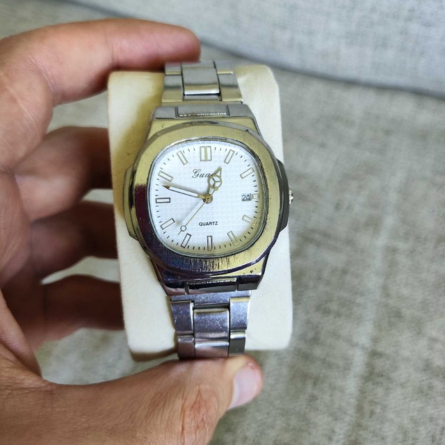 Classic Silver Stainless Steel Watch