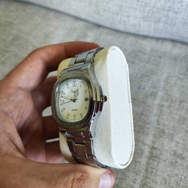 Classic Silver Stainless Steel Watch - photo 4